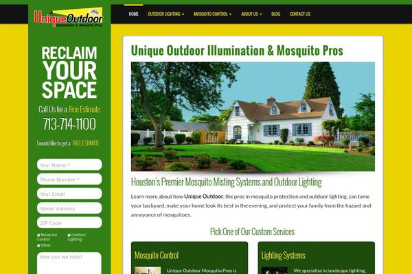 uniqueoutdoortx.com site used Link-right-media