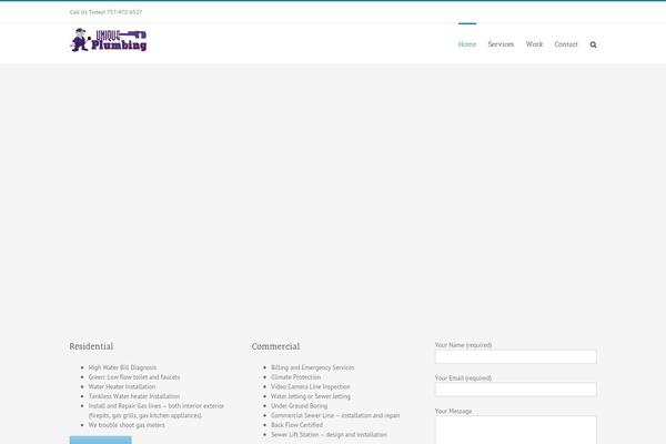 Site using Revolution Slider plugin