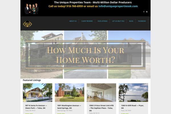 Realestate-5 theme site design template sample