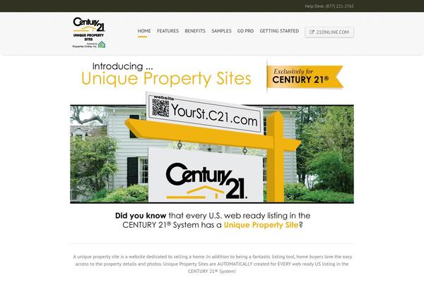 Clifden theme site design template sample