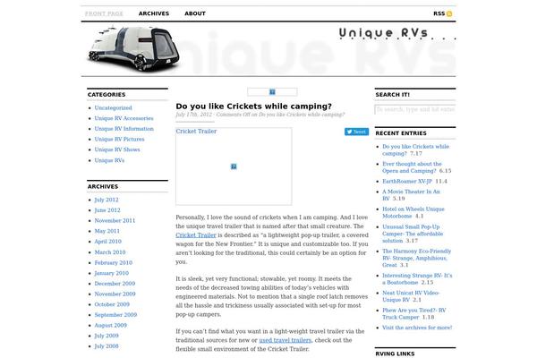 Cutline 3 Column Split theme site design template sample