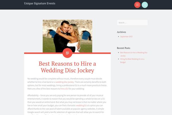 Sorbet theme site design template sample