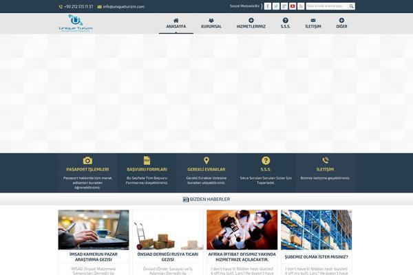 Safirkurumsal theme site design template sample