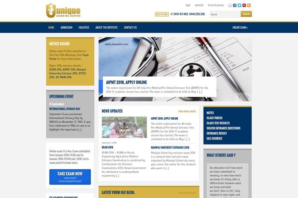 Site using WP First Letter Avatar plugin