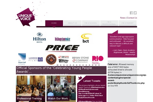 Nimva theme site design template sample