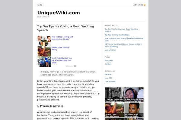 uniquewiki.com site used Thesis_182