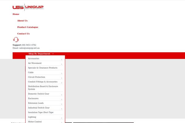 Electro theme site design template sample