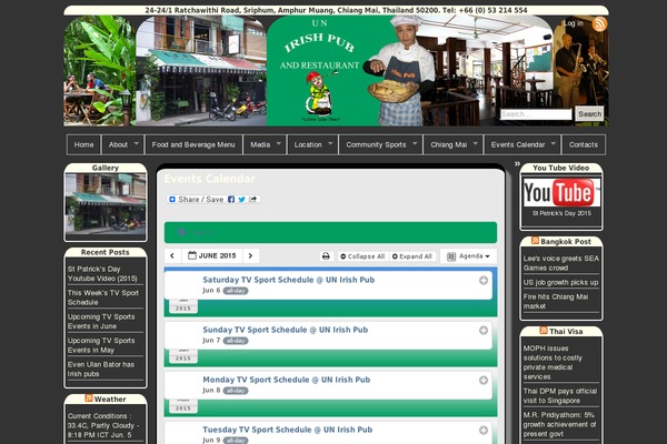 Annarita theme site design template sample