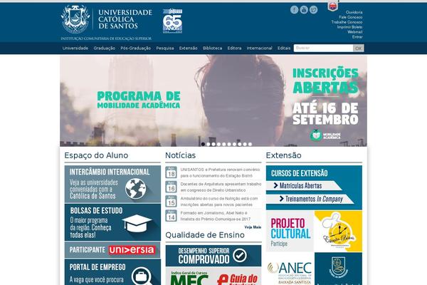 Site using Simple Responsive Slider plugin