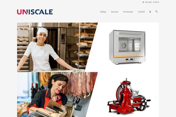 uniscale.pl site used Virtue Premium