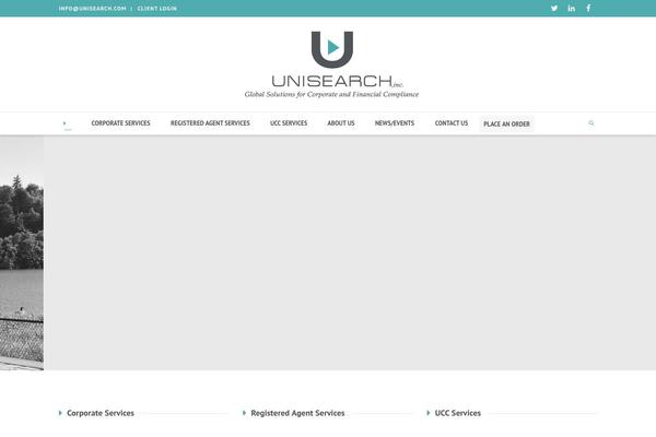 Dante theme site design template sample