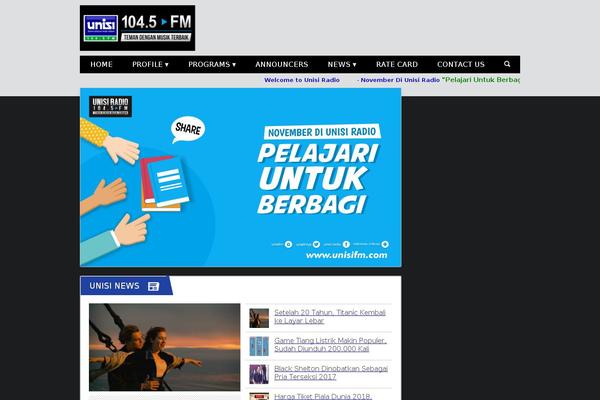 Site using Proradio-videogalleries plugin