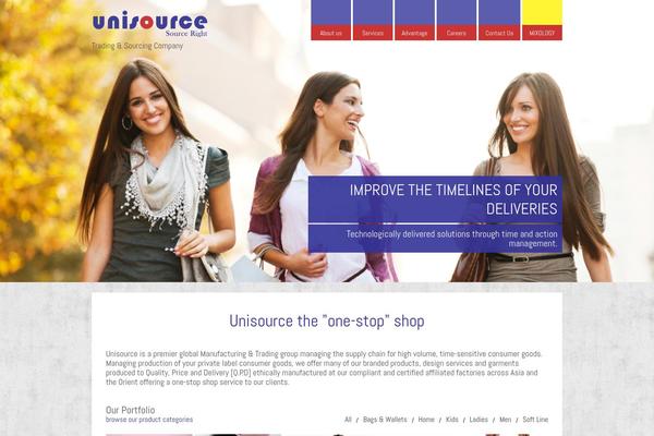 Minuscula theme site design template sample