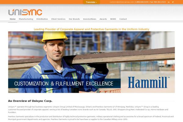 Site using Logo Slider plugin