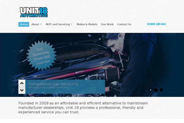 Whitelight theme site design template sample