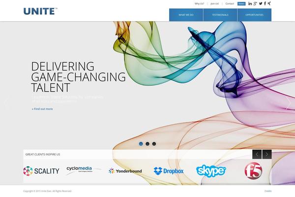 unite-exec.com site used Unite