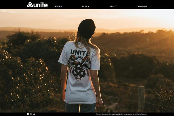 uniteclothingco.com site used Unite10
