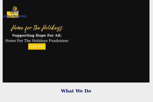 Impreza Child theme site design template sample