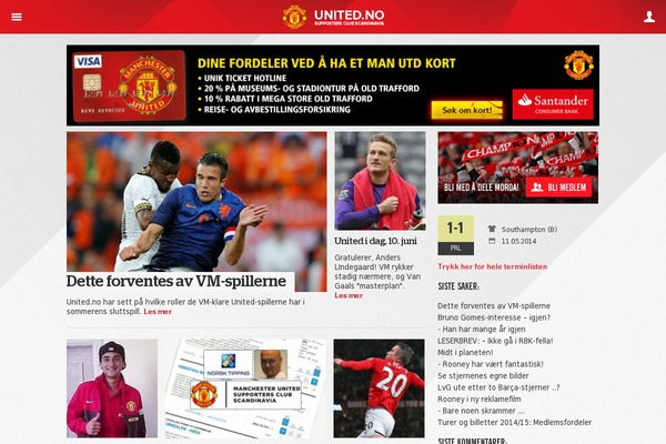 united.no site used United