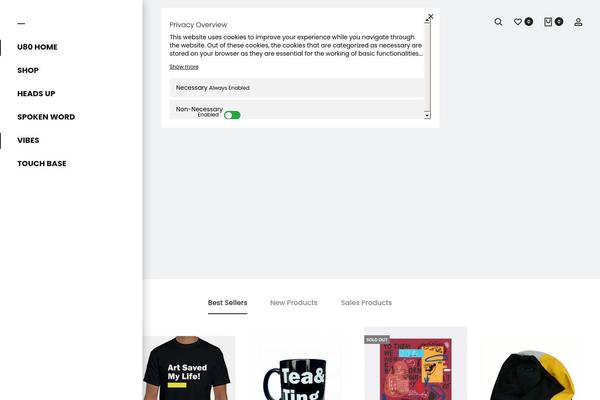 Site using Soo-product-filter plugin