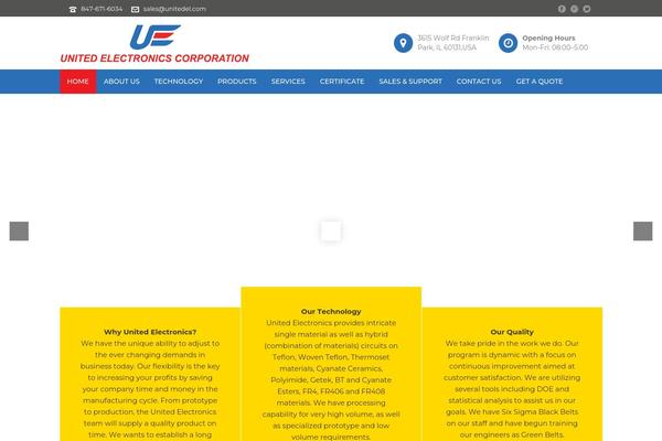 Jupiter theme site design template sample