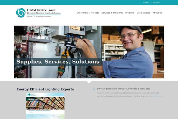 Flex theme site design template sample