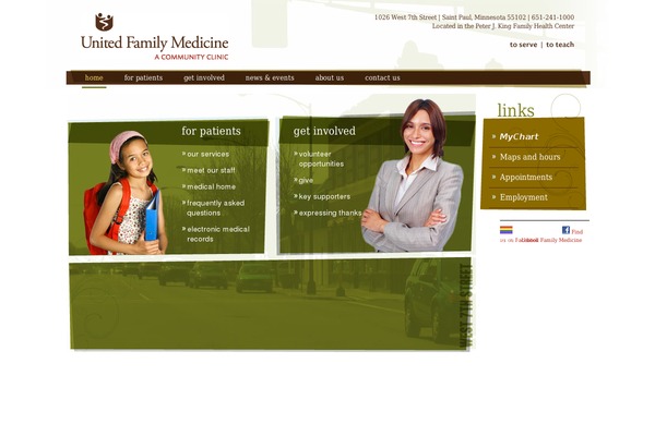 unitedfamilymedicine.org site used Ufm