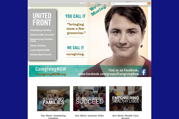 unitedfrontmn.org site used Bp-unitedfrontmn-home-v2