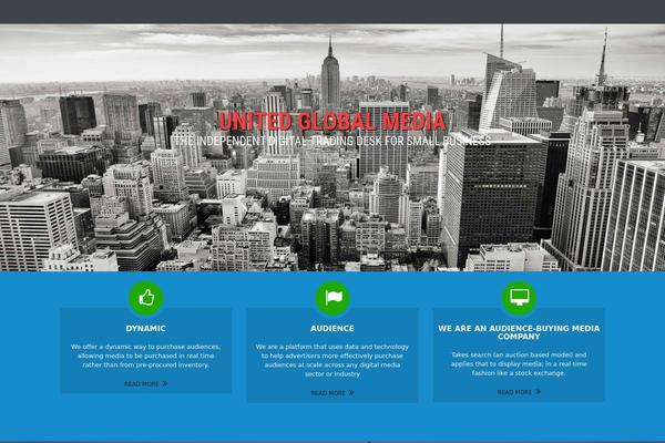 Rendition theme site design template sample
