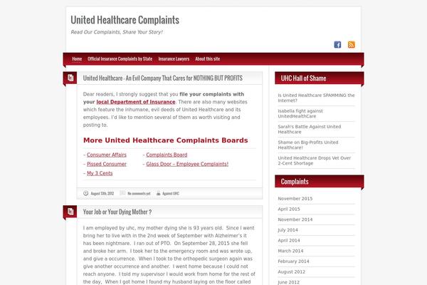 BlogoLife theme site design template sample