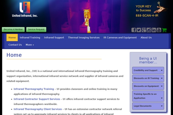 Blain theme site design template sample