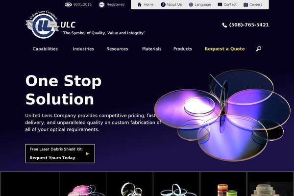 unitedlens.com site used Ulc-default