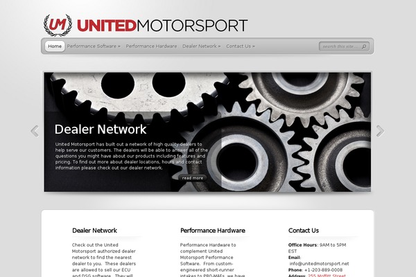 unitedmotorsport.net site used TheProfessional