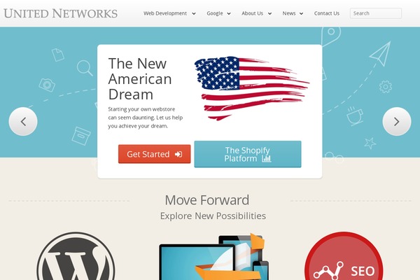 Site using Shiftnav-pro plugin