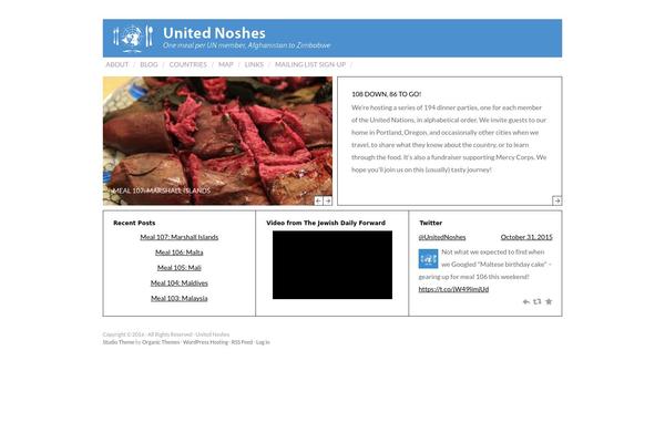 Studio theme site design template sample