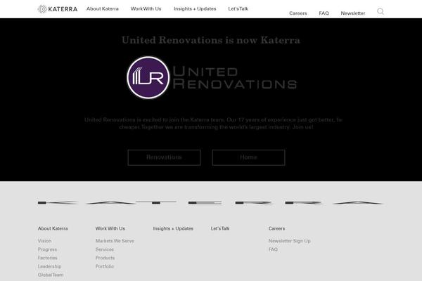 Strata theme site design template sample