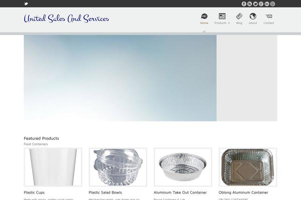 Celestino theme site design template sample