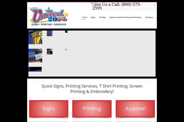 Terso theme site design template sample