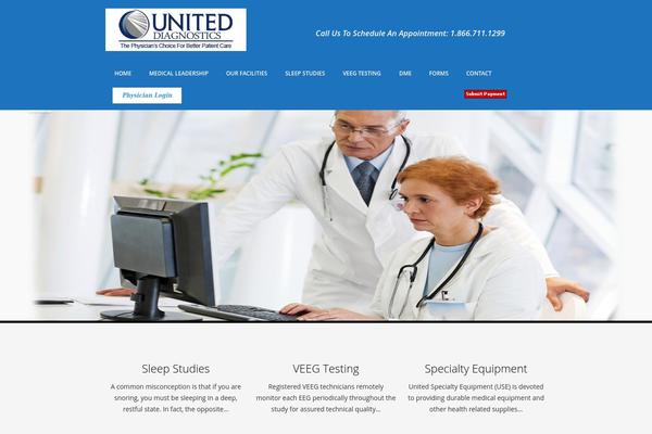 unitedsleepd.com site used Invia