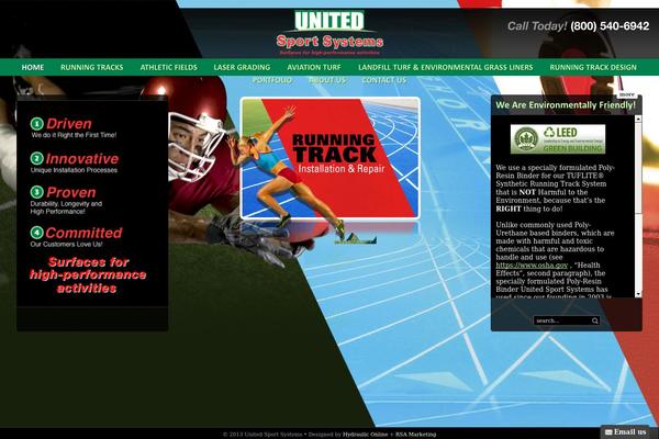 Fullscreen theme site design template sample