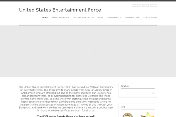 Site using Featured Page Widget plugin