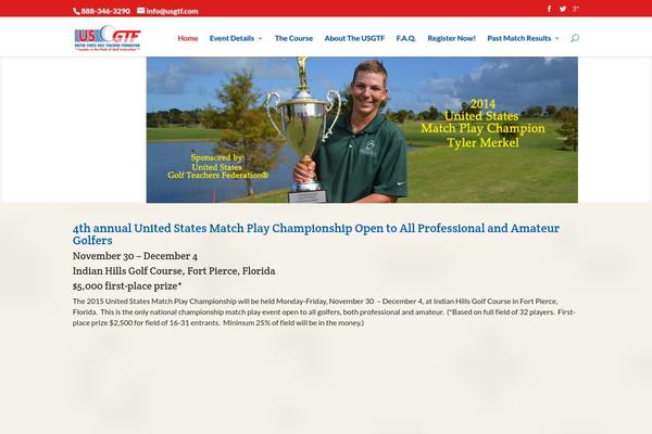 Divi theme site design template sample