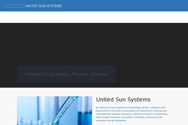 Boilerplate theme site design template sample