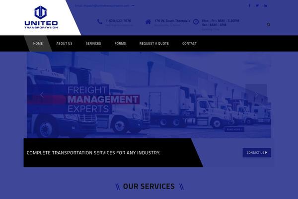 Tm_transport theme site design template sample