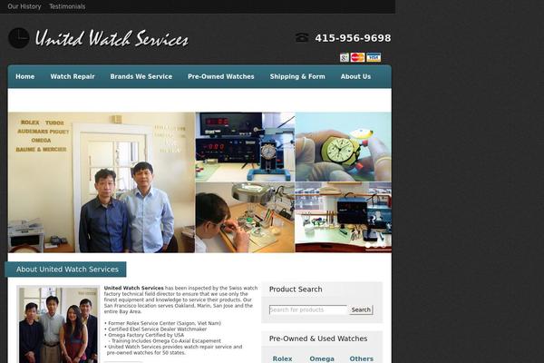 Refined-style theme site design template sample
