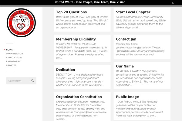Fukasawa theme site design template sample