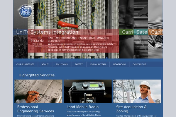 Unitek theme site design template sample