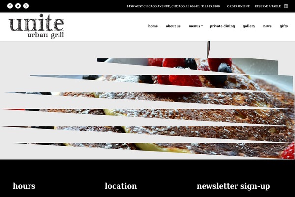 Triven theme site design template sample