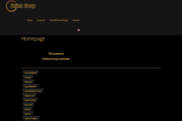 Storefront Child theme site design template sample