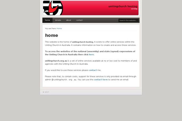 unitingchurch.org.au site used Maisha Lite